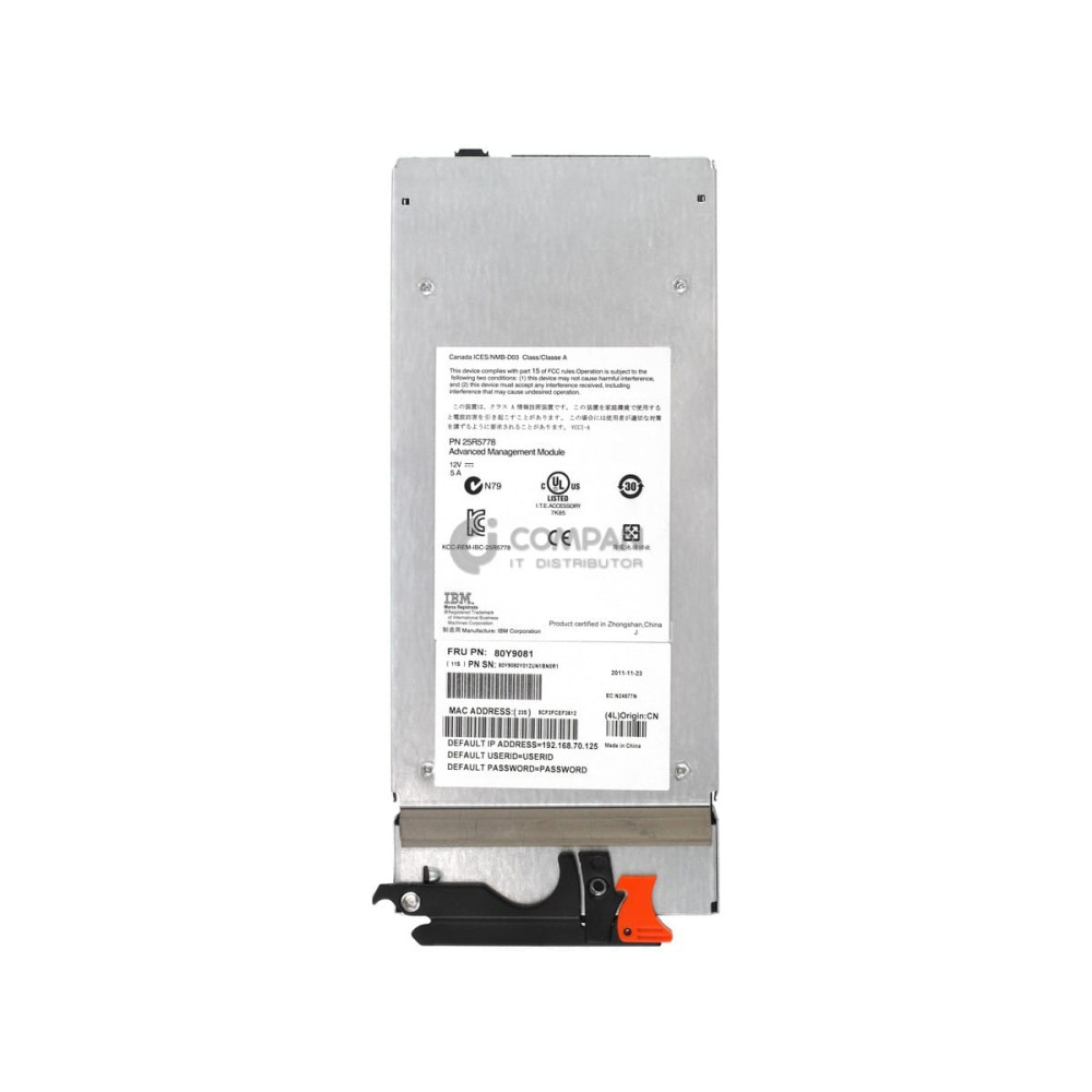 80Y9081 IBM BLADE ADVANCED MANAGMENT MODULE